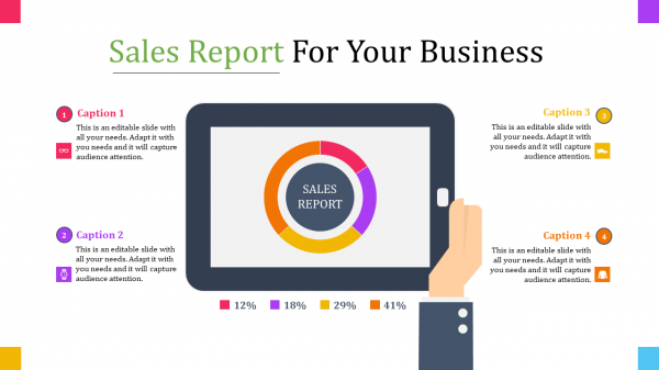 sales report template-Sales Report For Your Business