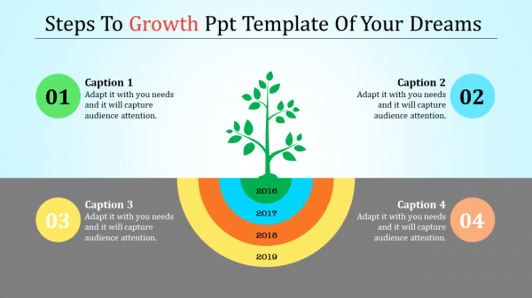 growth ppt template-Steps To Growth Ppt Template Of Your Dreams-4-style 1