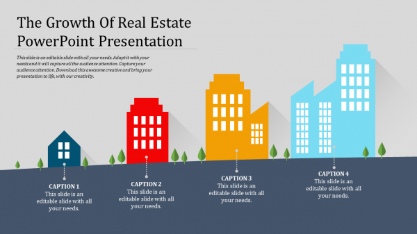 real estate powerpoint presentation-The Growth Of Real Estate PowerPoint Presentation