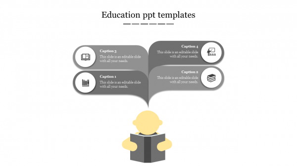 education ppt templates-4-Gray