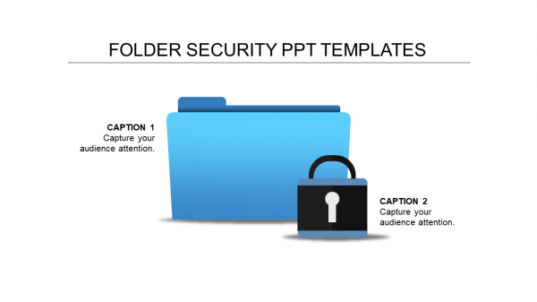 security ppt templates-folder security ppt templates-blue