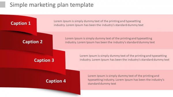 marketing plan template-4-red