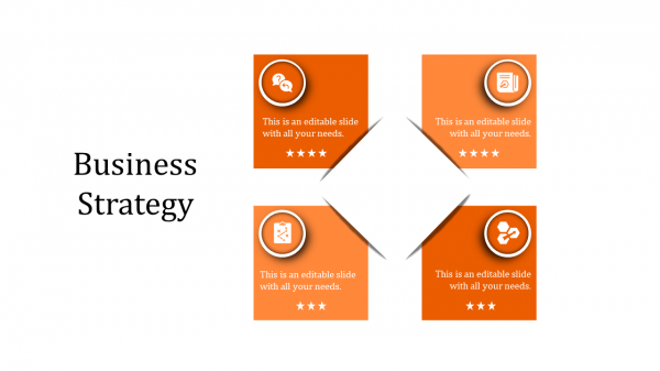business strategy template-business strategy template-orange
