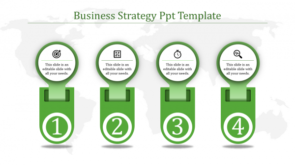 business strategy ppt template-business strategy ppt template-green