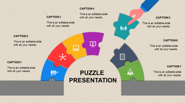 puzzle presentation template-puzzle presentation template