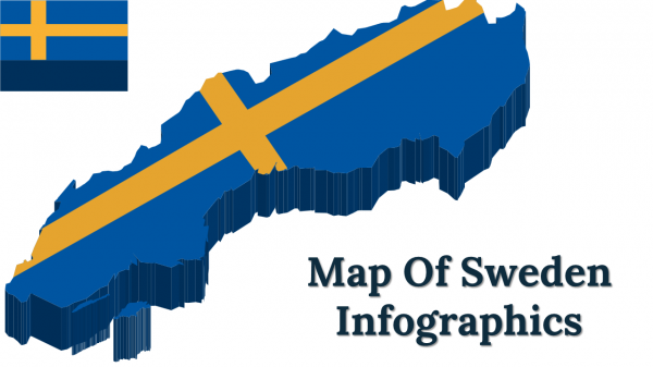 Map Of Sweden Infographics