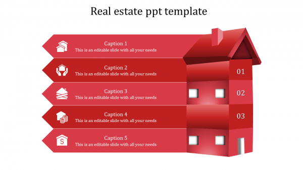 Our Predesigned Real Estate PPT Template Presentation