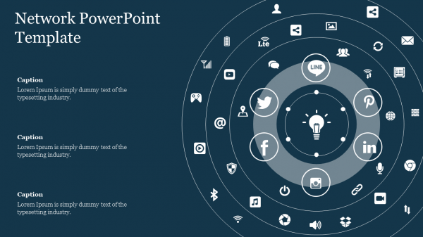 network powerpoint template