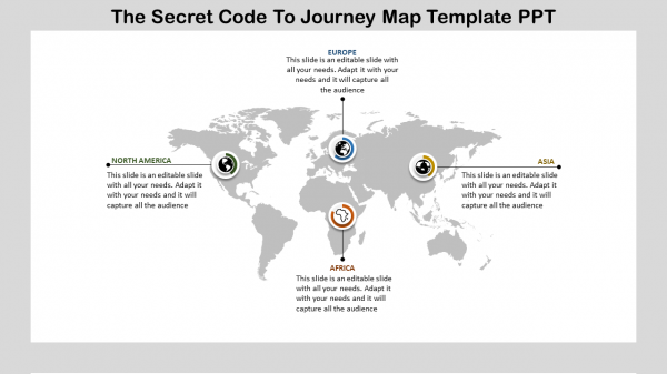 Customer Journey Map Template PPT Slides Presentation