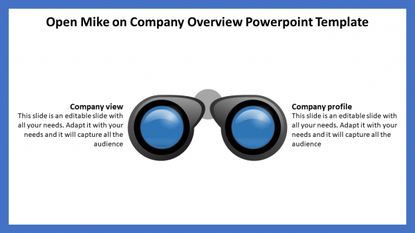 company overview powerpoint template-Open Mike on Company Overview Powerpoint Template