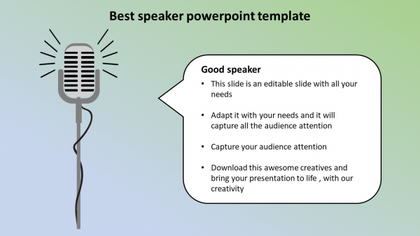 creative powerpoint presentation-Best speaker powerpoint template