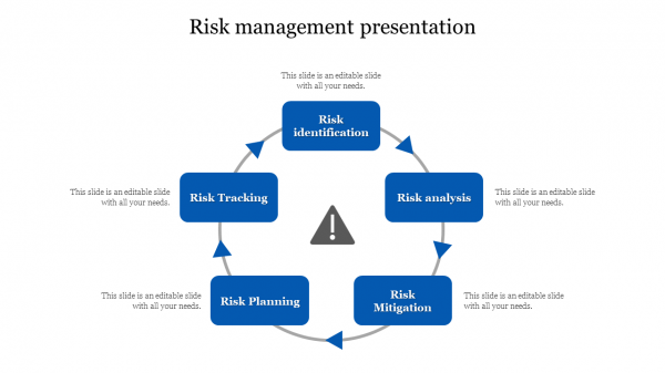 risk management presentation-Blue