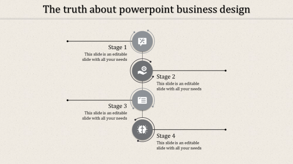 powerpoint business design-grey