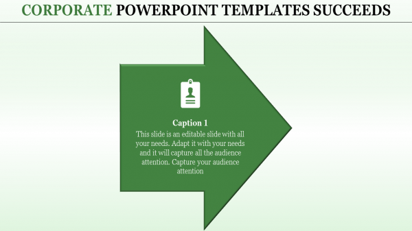 corporate powerpoint templates-CORPORATE POWERPOINT TEMPLATES SUCCEEDS-1-green