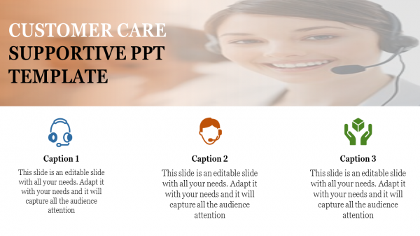 Customer care supportive ppt-Customer care supportive ppt template