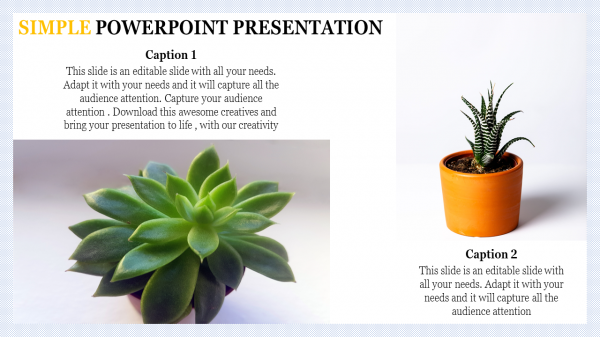 Simple PowerPoint Presentation Download With Two Node