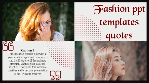 fashion ppt templates-FASHION PPT TEMPLATES Quotes