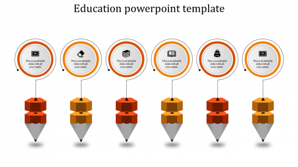 education powerpoint template-education powerpoint template-6-orange