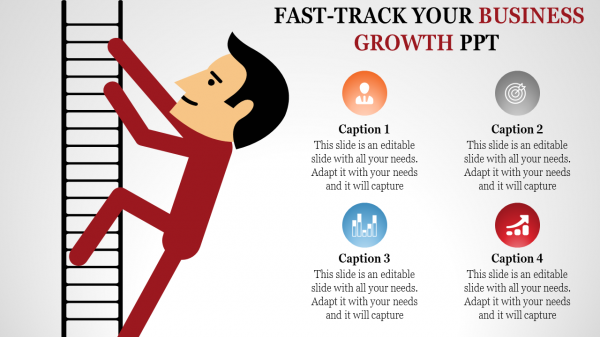 business growth ppt templates-Fast-Track Your BUSINESS GROWTH PPT