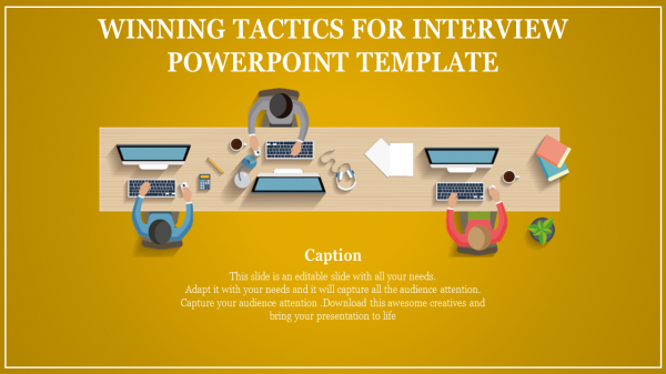 interview powerpoint template-Winning Tactics For INTERVIEW POWERPOINT TEMPLATE