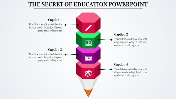 education powerpoint templates-The Secret Of Education Powerpoint