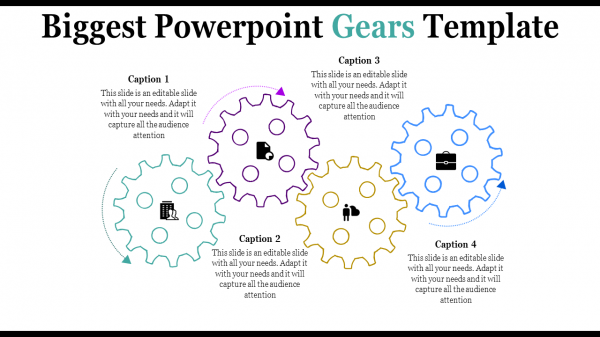 powerpoint gears template-Biggest Powerpoint Gears Template