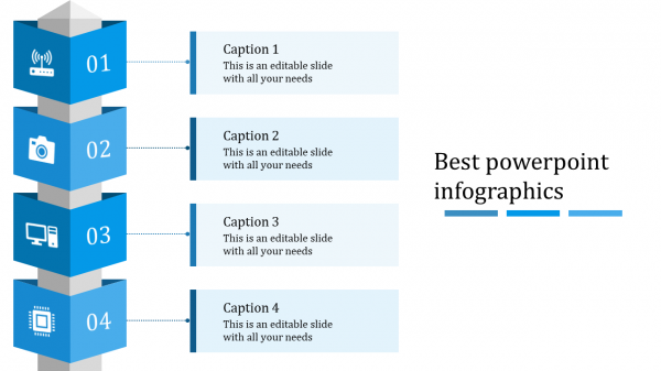 best infographic powerpoint-Blue