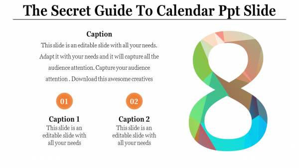 calendar ppt slide-The Secret Guide To Calendar Ppt Slide