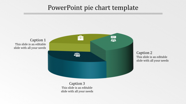 PowerPoint pie chart template 