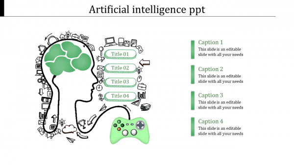 artificial intelligence ppt-artificial intelligence ppt-green