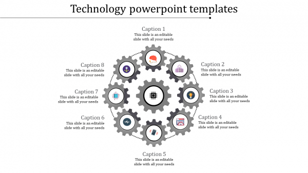 technology powerpoint templates-technology powerpoint templates-GRAY
