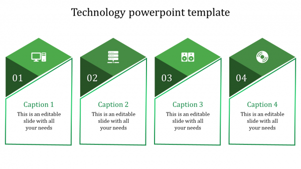 technology powerpoint template-technology powerpoint template-green-4