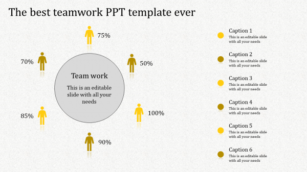 teamwork ppt template-The Best Teamwork Ppt Template Ever-yellow