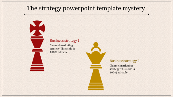 strategy powerpoint template