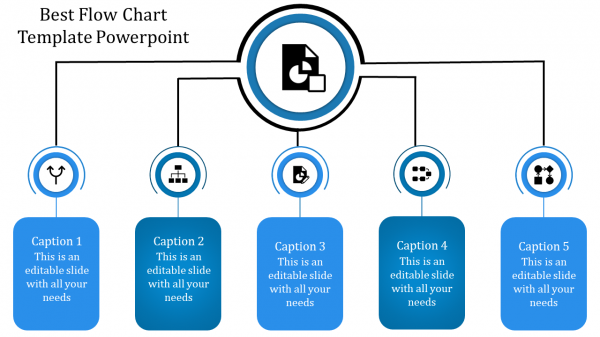 flow chart template powerpoint-5-blue