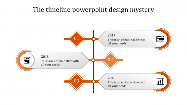 timeline powerpoint design-3-orange