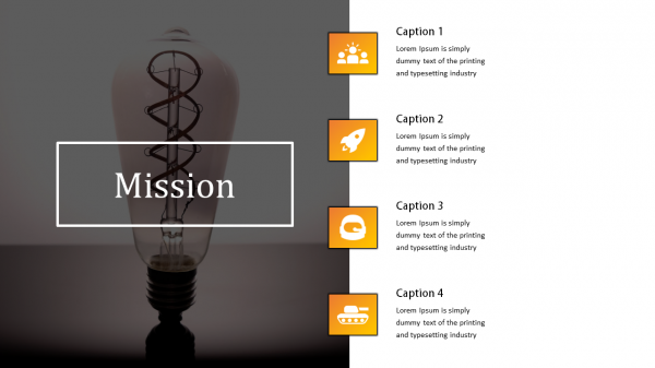 mission vision ppt template