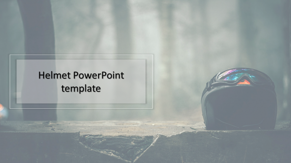 Helmet PowerPoint template