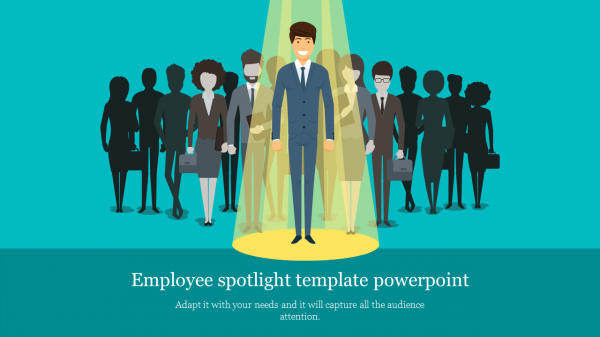 employee spotlight template powerpoint
