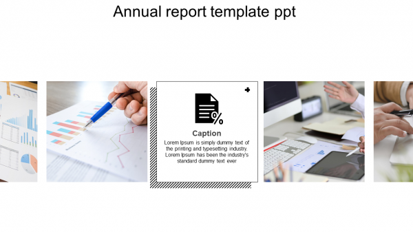 annual report template ppt