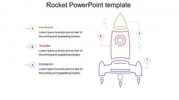 rocket powerpoint template