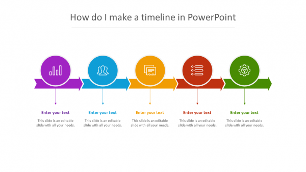 how do i make a timeline in powerpoint