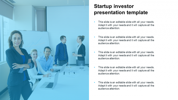 startup investor presentation template