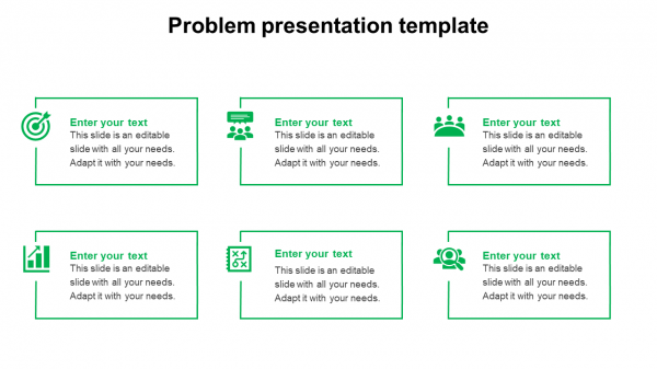 problem presentation template