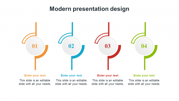 modern presentation design