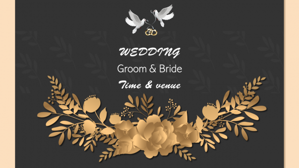 gold wedding theme