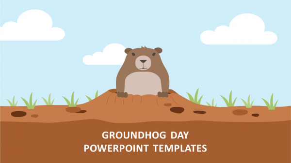 Groundhog Day PowerPoint Templates Slide