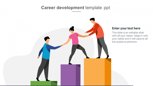 career development template ppt