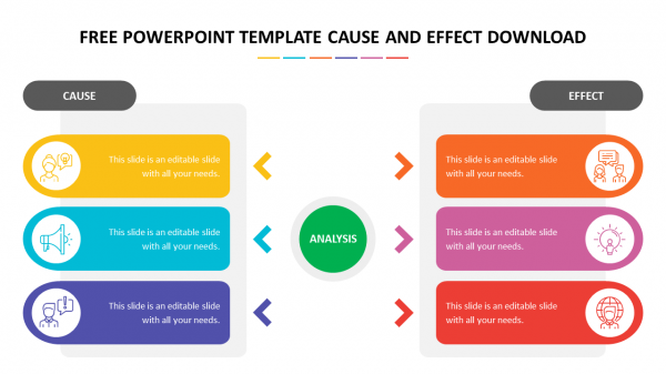 free powerpoint template cause and effect download