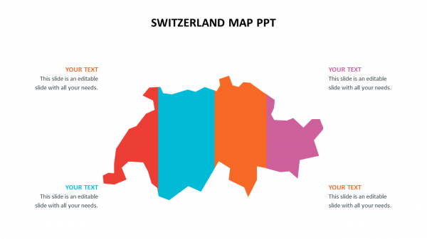 switzerland map ppt